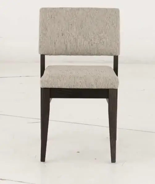 Flex Ebony Oak Stackable Upholstered Dining Chair-9