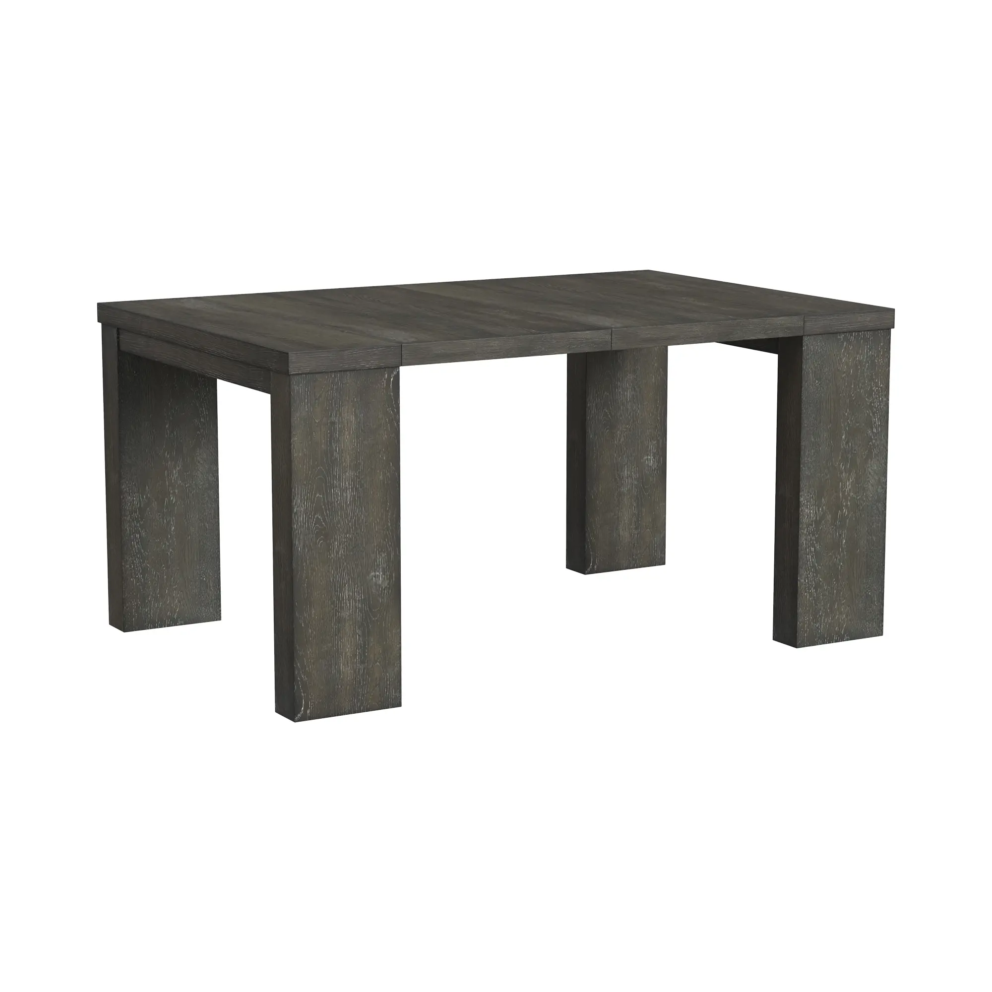 Flex Dark Brown Oak Dining Table with 5-20 Leaves-6