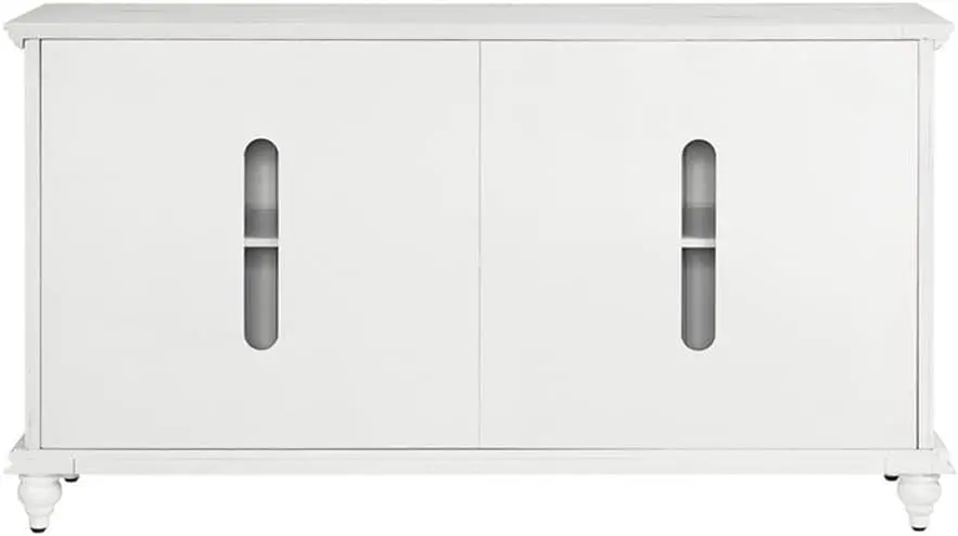 Garden District Antique White Console-6