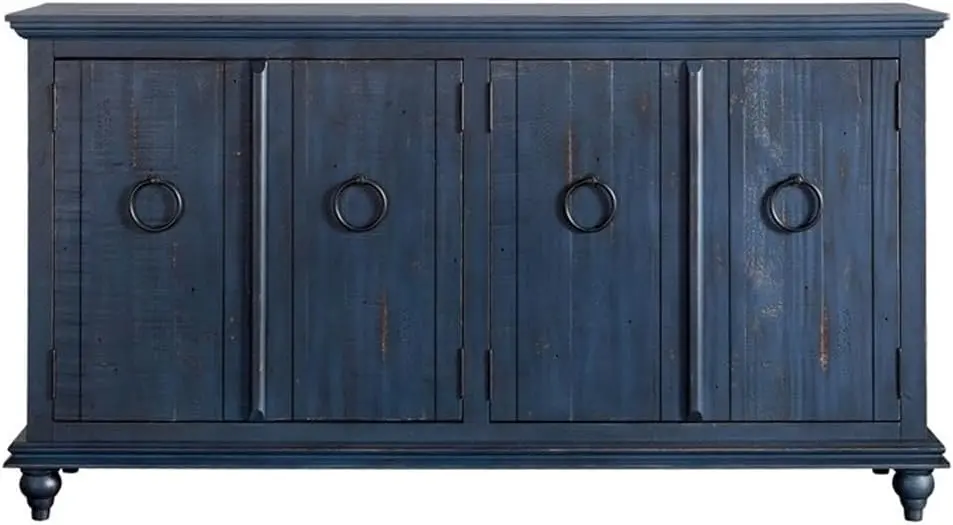 Garden District Antique Blue Console-1