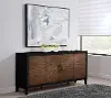 St. Tropez Brown and Black Console