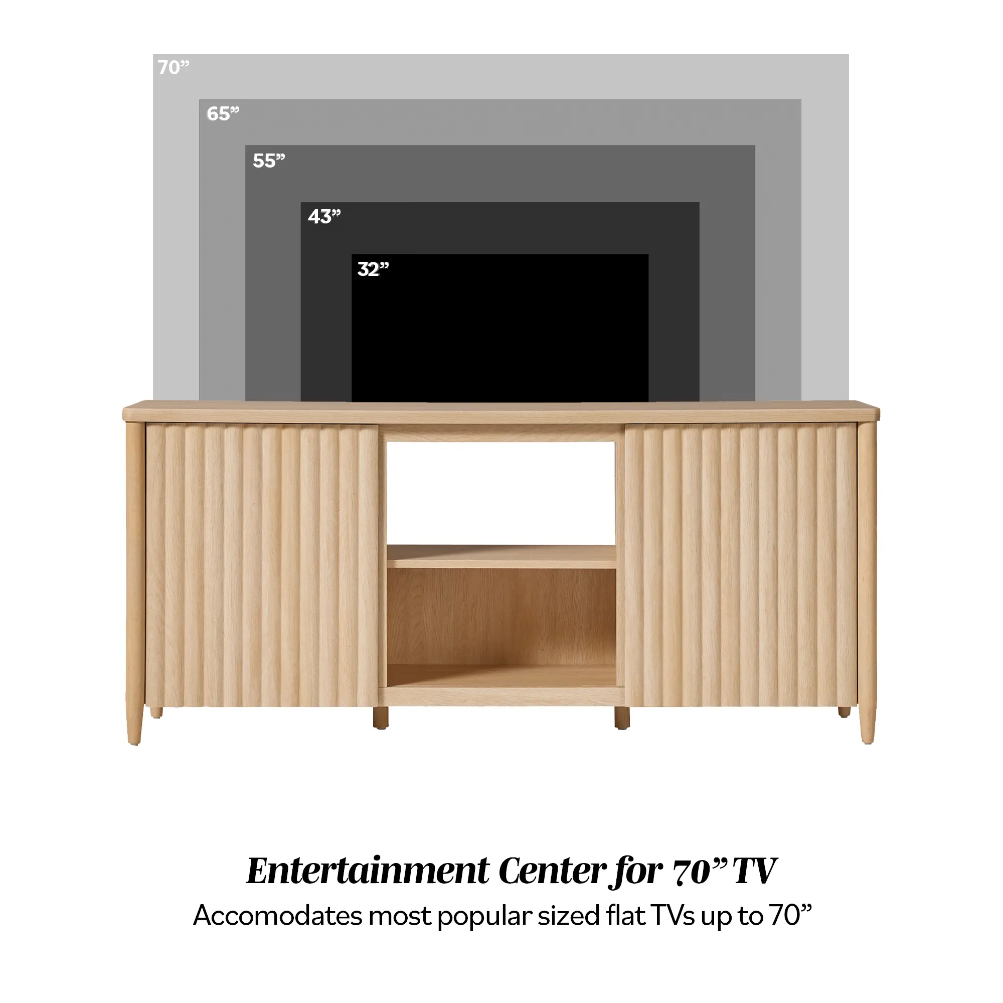 WEFLN21584CO1 Flynn Coastal Oak 58 Reeded TV Stand-11