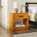 WEDCL011D1CA1 Declan Caramel 1 Drawer Nightstand