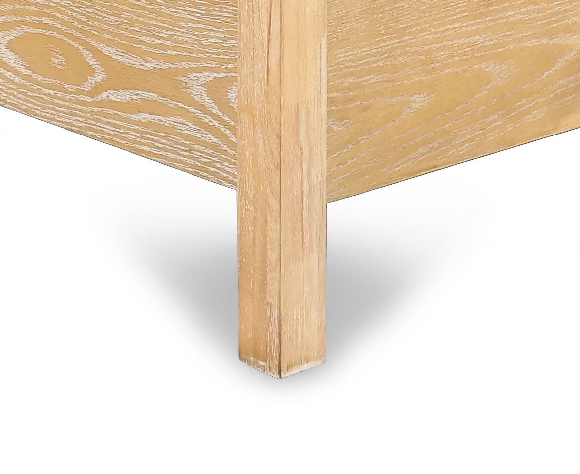 Sycamore Light Oak King Canopy Bed-8