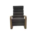 Jordan Push-Back Gray Recliner