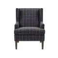 Decker Charcoal Accent Chair