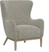 Everett Flax Taupe Accent Chair