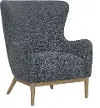 Everett Fleet Dark Gray Accent Chair