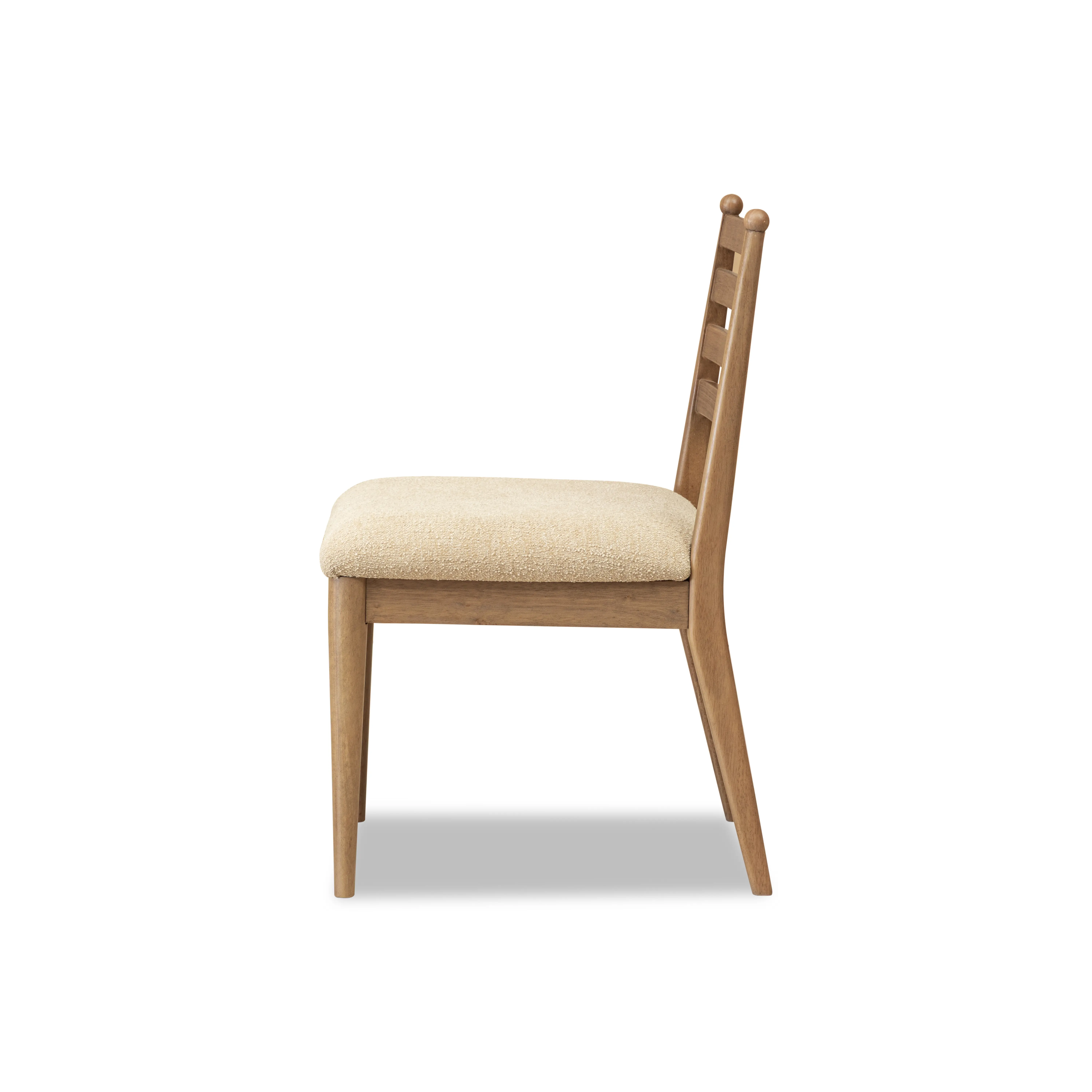 Langley Brown Ladder-Back Dining Chair-4