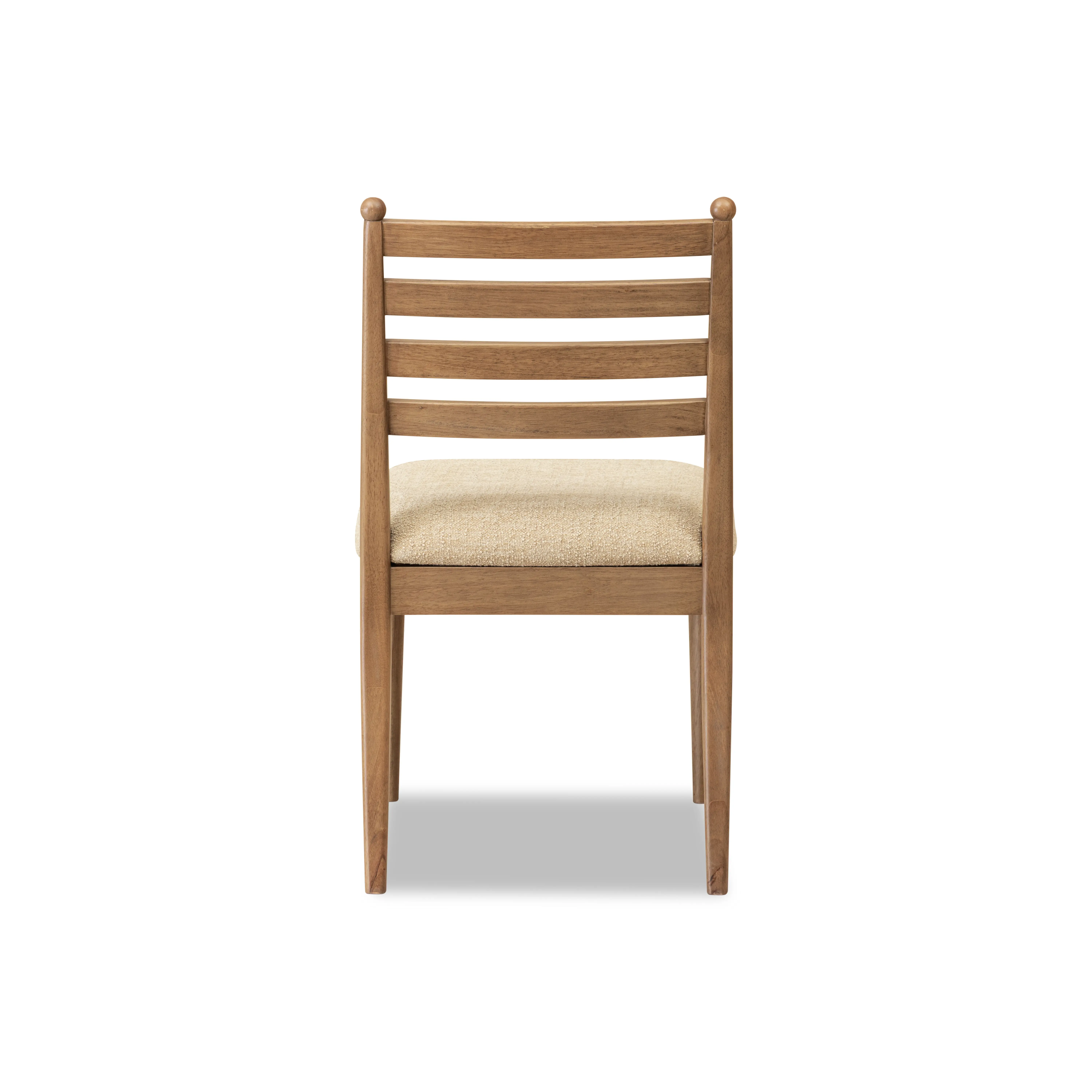 Langley Brown Ladder-Back Dining Chair-5
