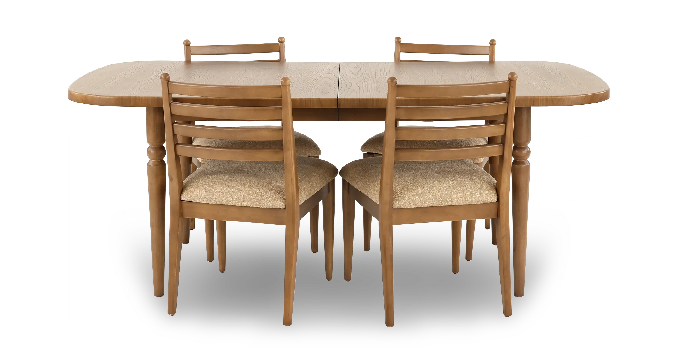 Langley Brown 5 Piece Dining Set-4