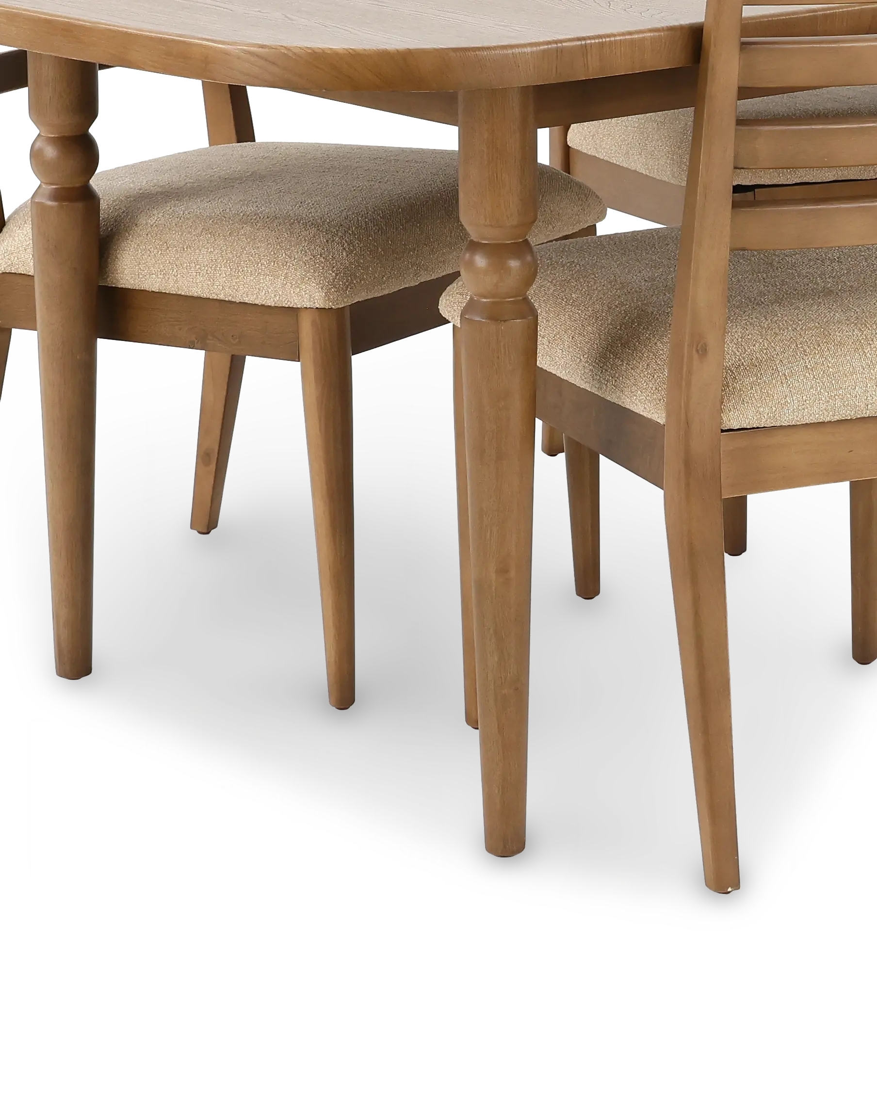 Langley Brown 5 Piece Dining Set-6