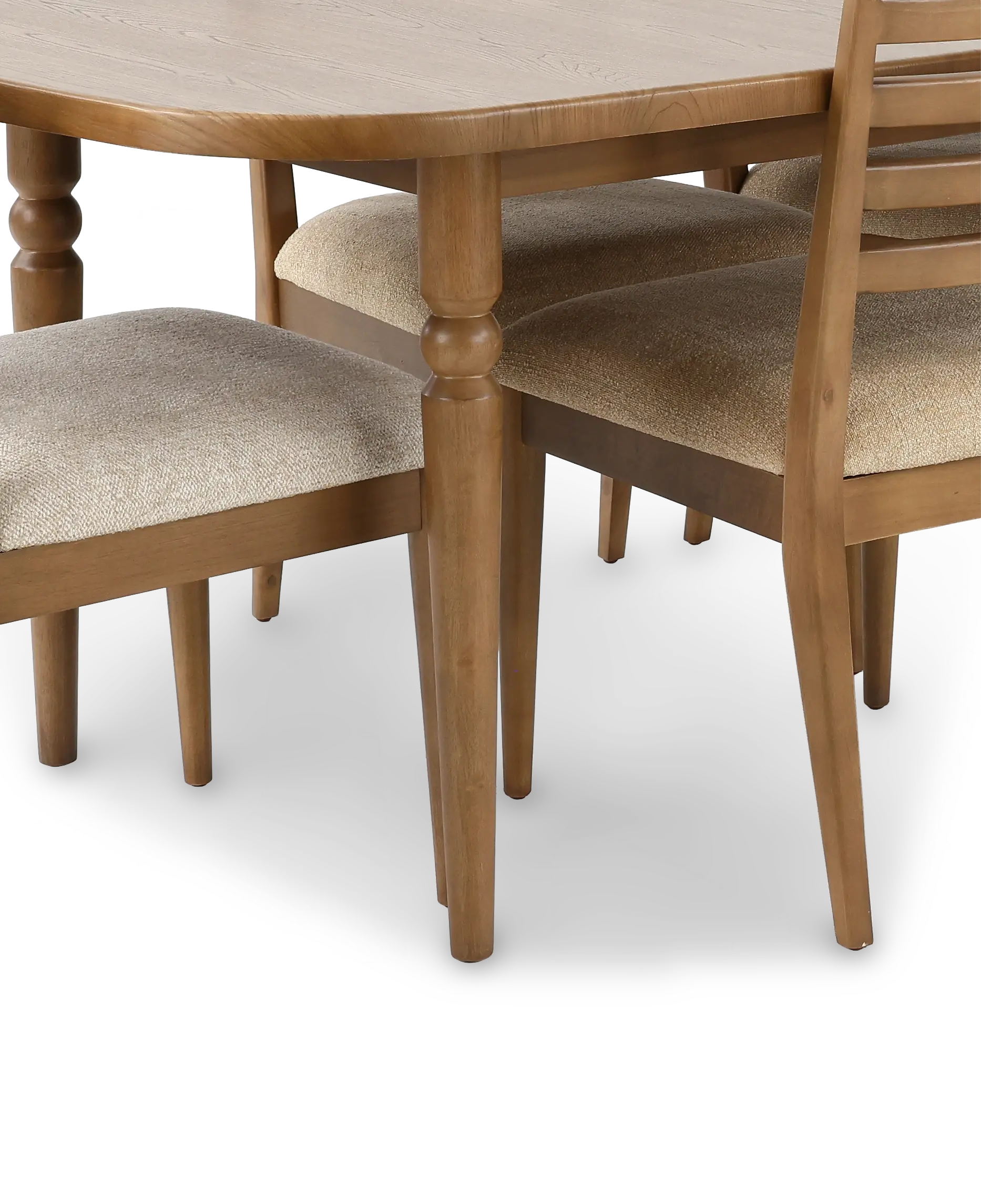Langley Brown 7 Piece Dining Set-5