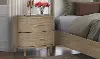 Amore Natural Oak 2-Drawer Nightstand