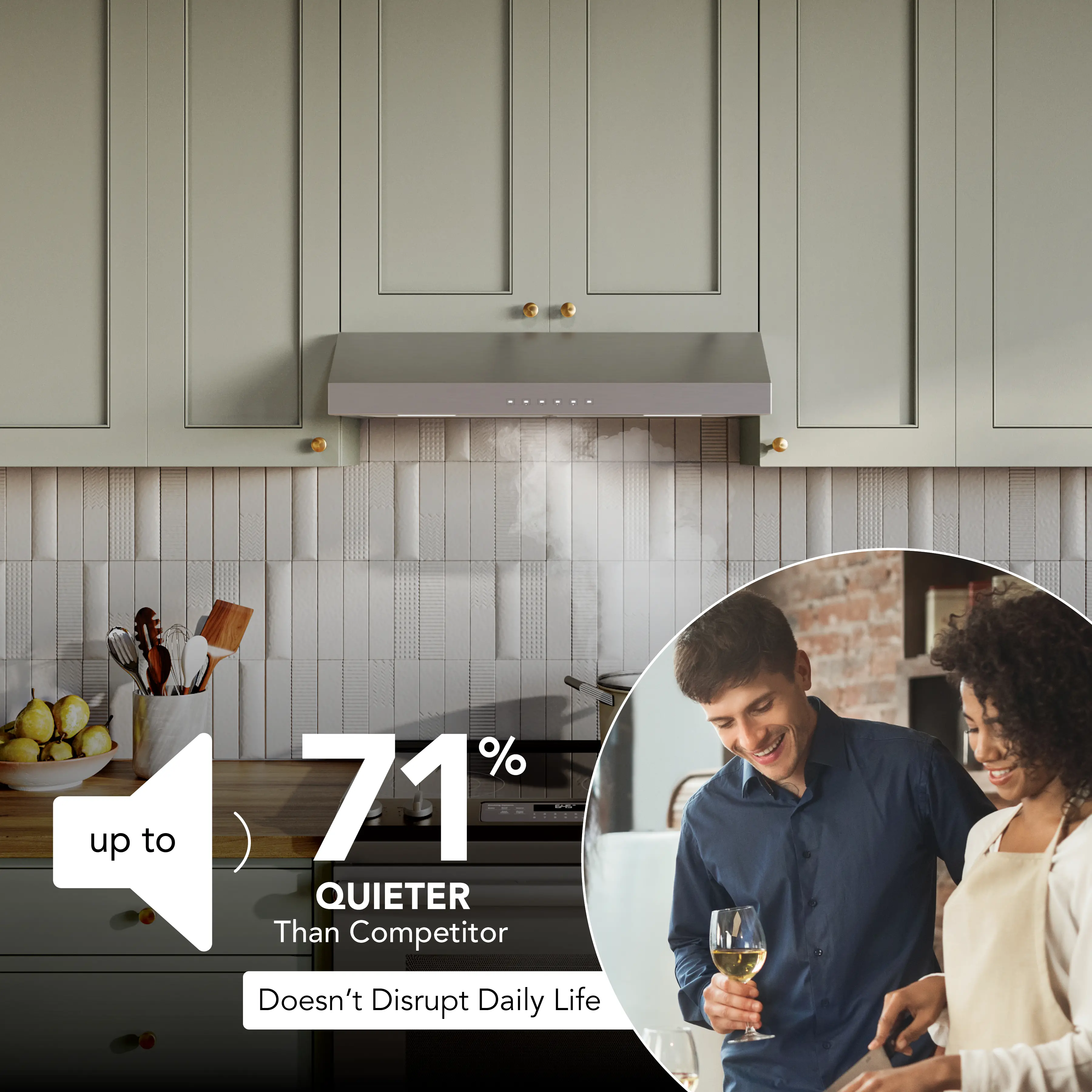 GLA3304SS Broan GLA3 Series 30 Under Cabinet Range Hood - Stainless Steel-6