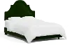 RPC180BEDTTNEMR Rifle Paper Co Belmont Titan Emerald Velvet Twin Bed