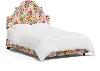 RPC182BEDRPCBLSBLSLCB Rifle Paper Co Belmont Blossom Blush Queen Bed