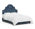 RPC183BEDRPCWLBNVLCB Rifle Paper Co Belmont Willowberry Navy King Bed