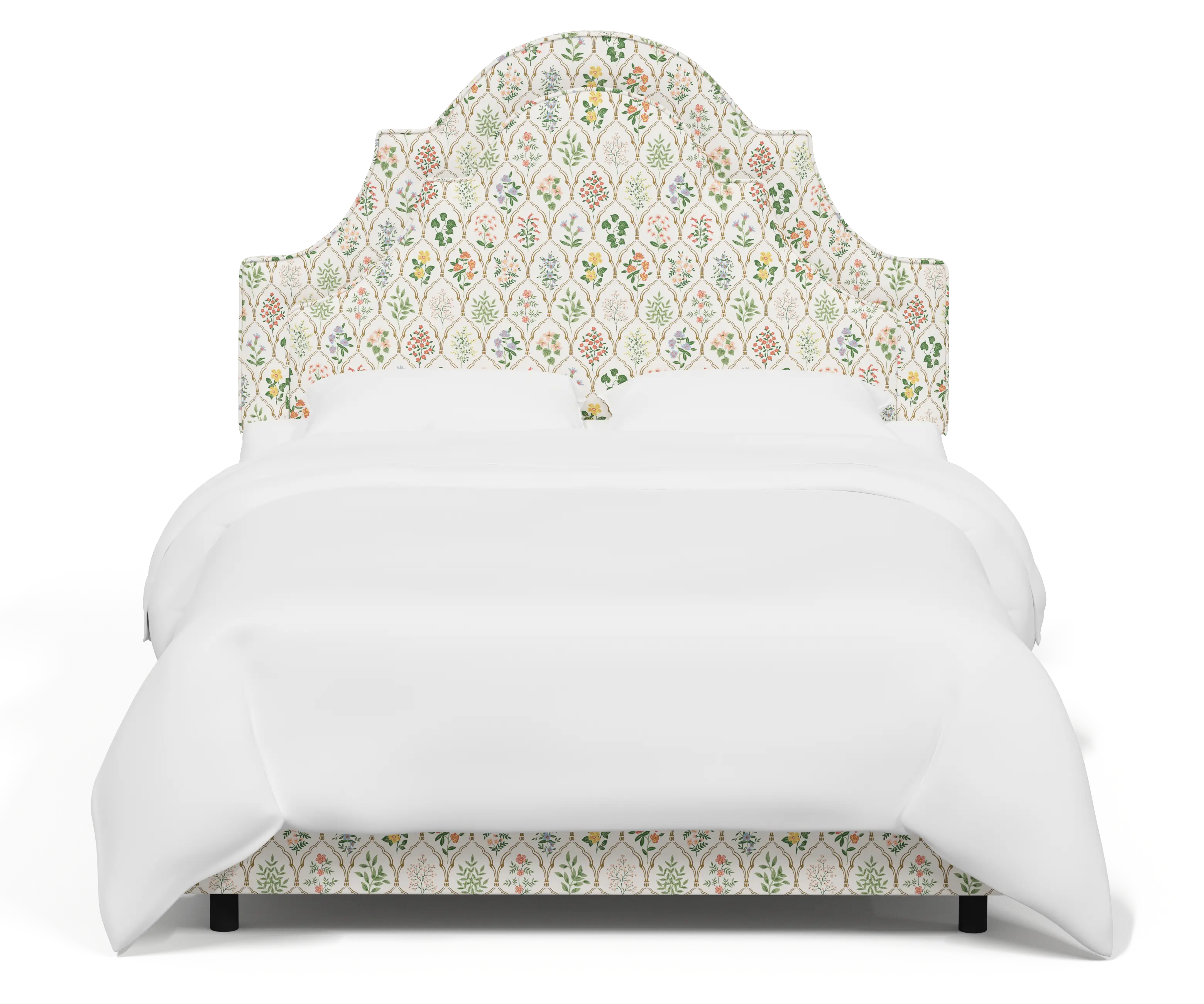RPC184BEDRPCHWTMLTLCB Rifle Paper Co Belmont Hawthorne Multi Cal-King Bed-2