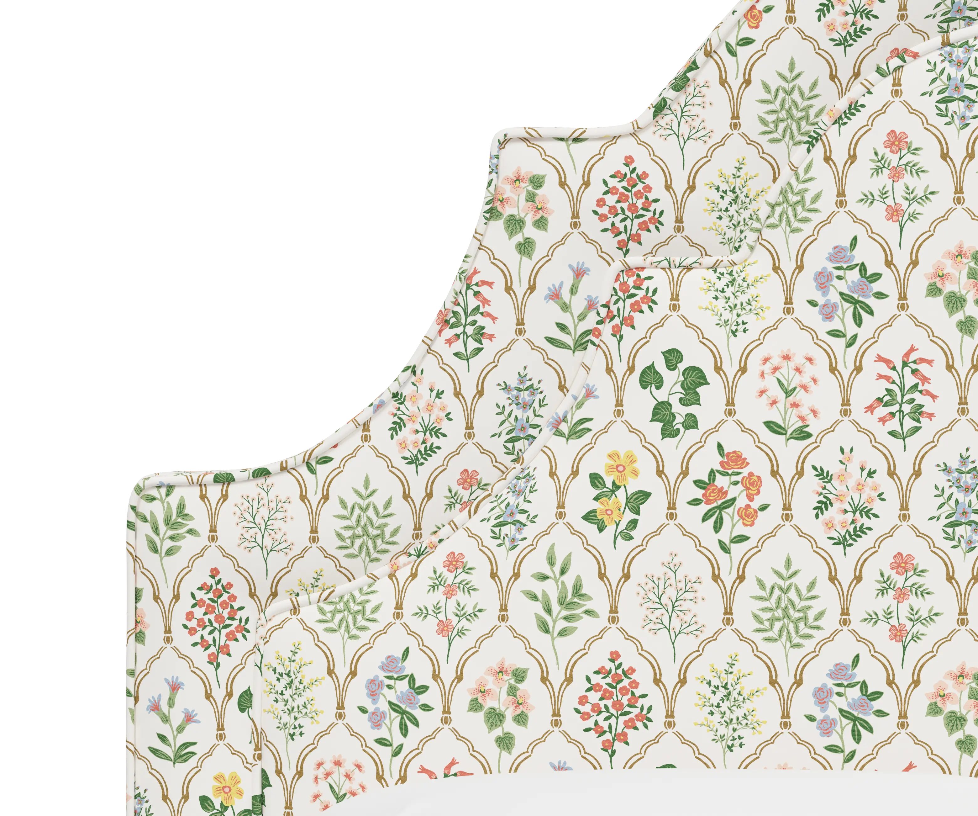 RPC184BEDRPCHWTMLTLCB Rifle Paper Co Belmont Hawthorne Multi Cal-King Bed-5
