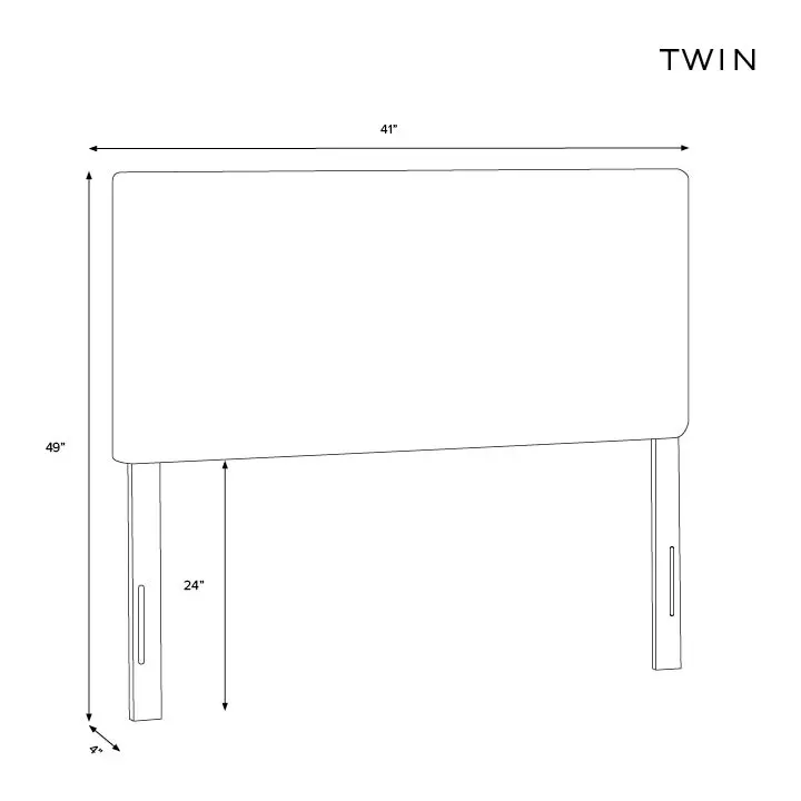 RPC480TRPCPCBLKLCB Rifle Paper Co Fairbanks Peacock Black Twin Headboard-5