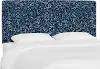 RPC480TRPCWLBNVLCB Rifle Paper Co Fairbanks Willowberry Navy Twin Headboard