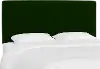 RPC480TTTNEMR Rifle Paper Co Fairbanks Titan Emerald Velvet Twin Headboard