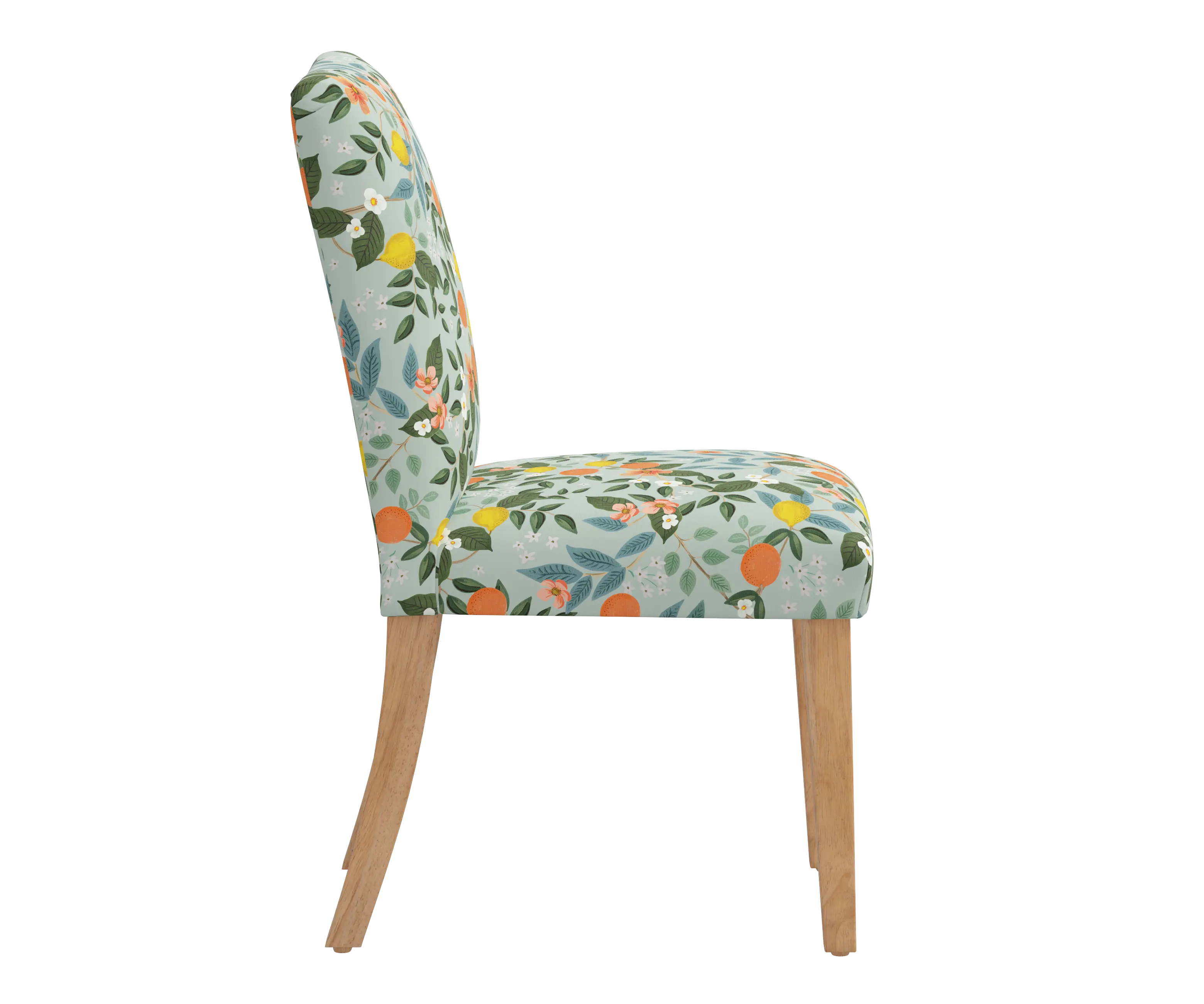 RPC63-6NATRPCCTGRMNLCB Rifle Paper Co Beth Citrus Grove Mint Dining Chair-2