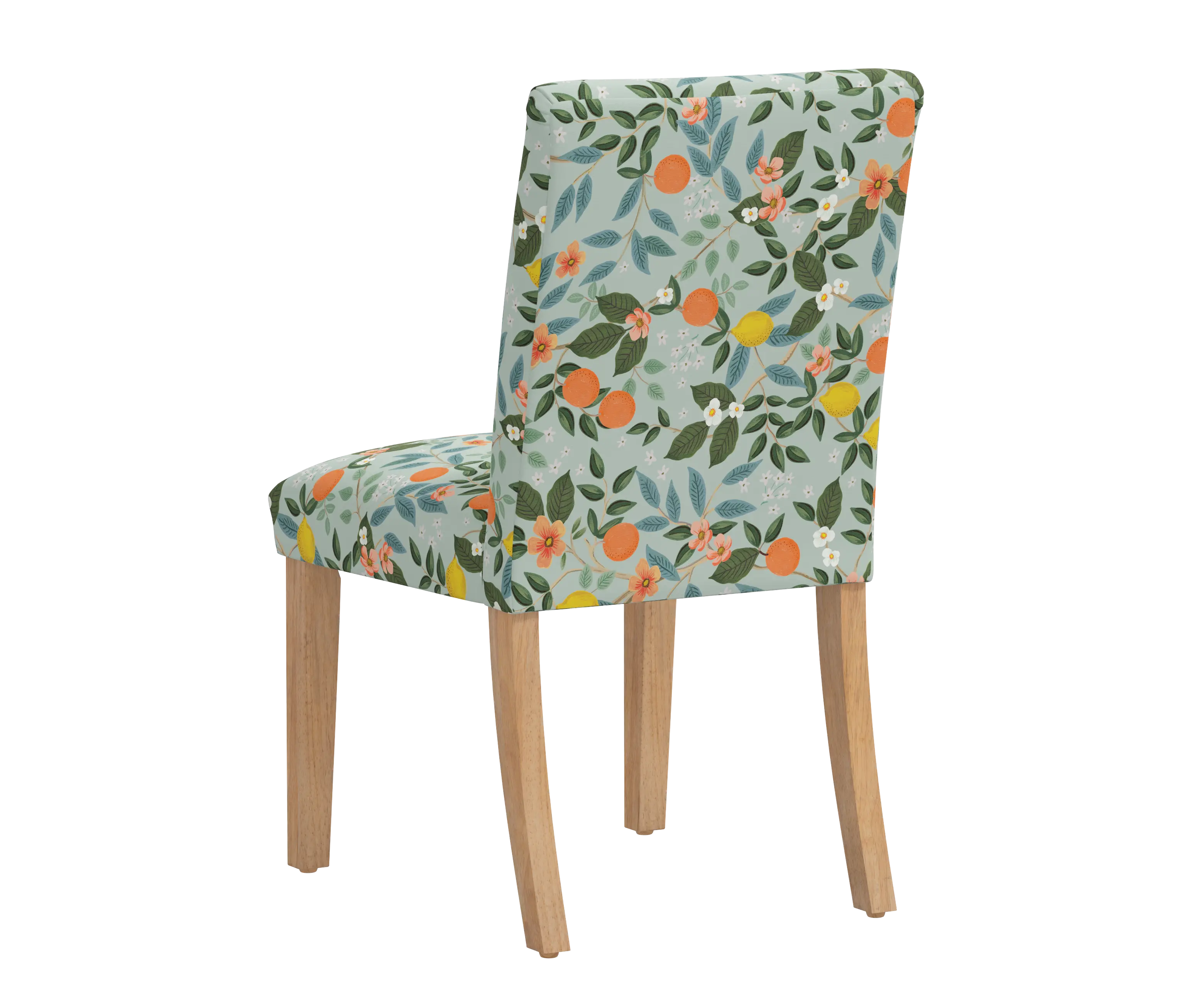 RPC63-6NATRPCCTGRMNLCB Rifle Paper Co Beth Citrus Grove Mint Dining Chair-3