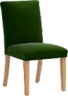 RPC63-6NATTTNEMR Rifle Paper Co Beth Titan Emeral Dining Chair