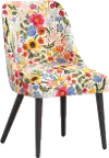 RPC84-6RPCBLSBLSLCB Rifle Paper Co Tara Blossom Blush Dining Chair