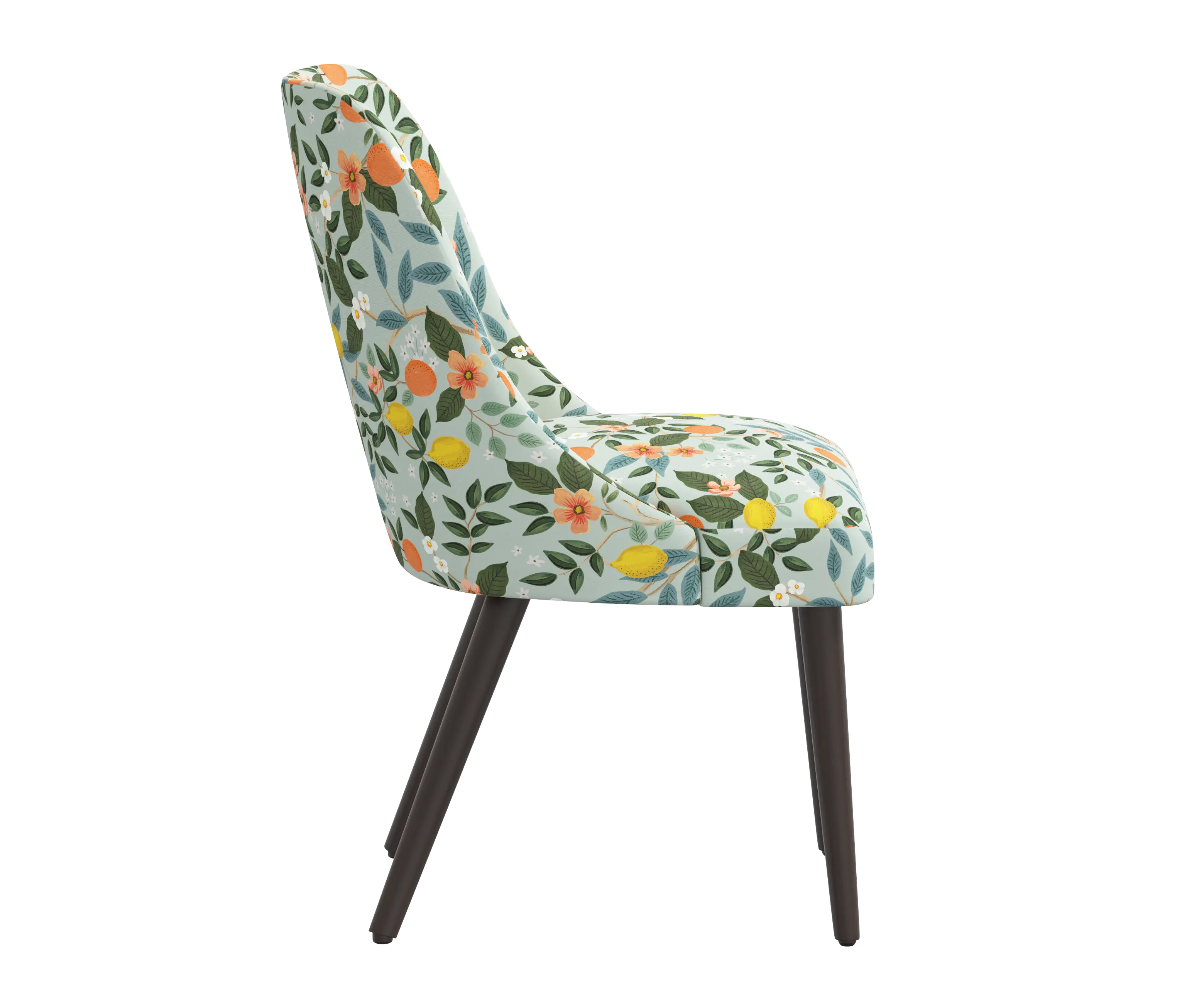RPC84-6RPCCTGRMNLCB Rifle Paper Co Tara Citrus Grove Mint Dining Chair-2