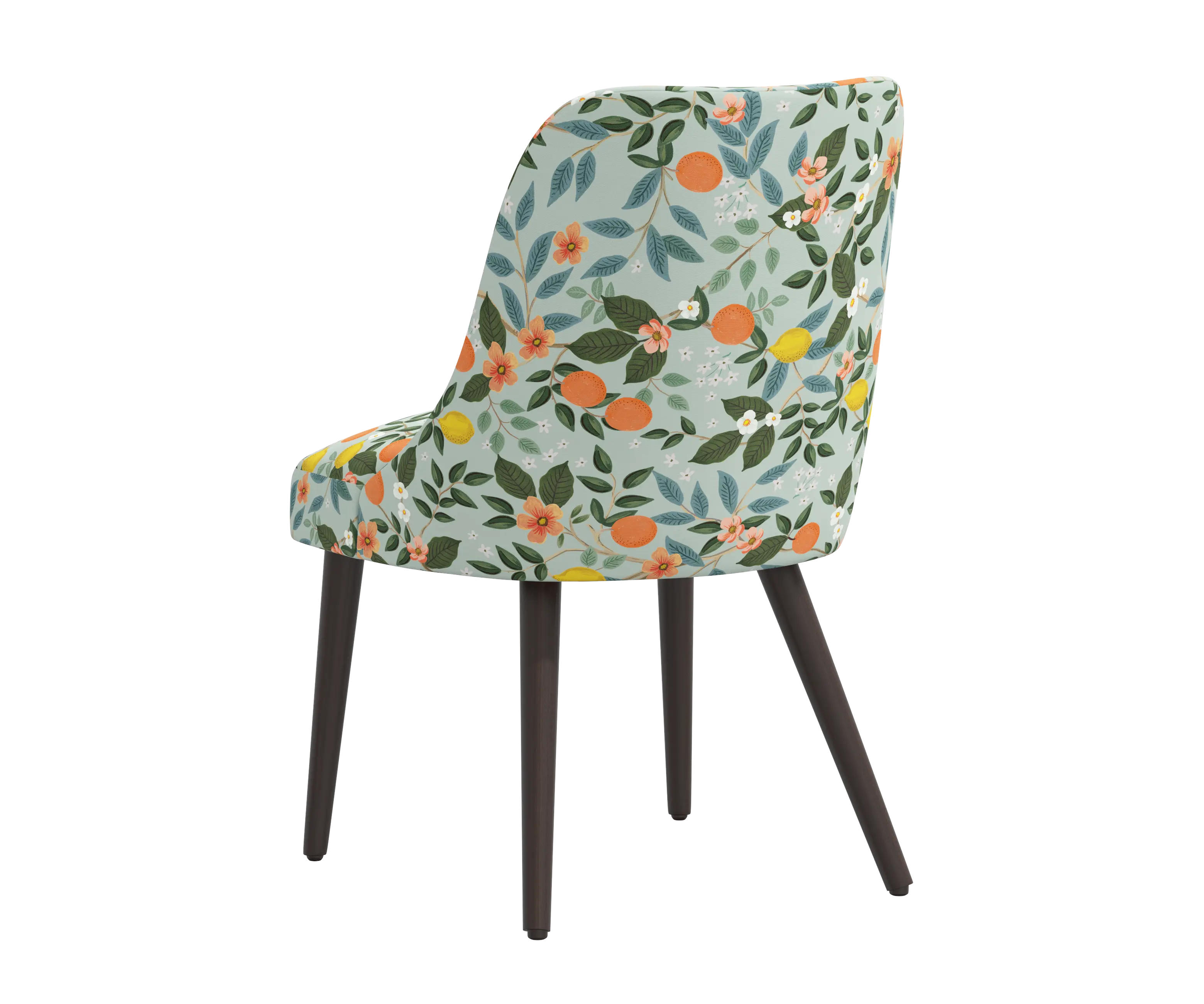 RPC84-6RPCCTGRMNLCB Rifle Paper Co Tara Citrus Grove Mint Dining Chair-3