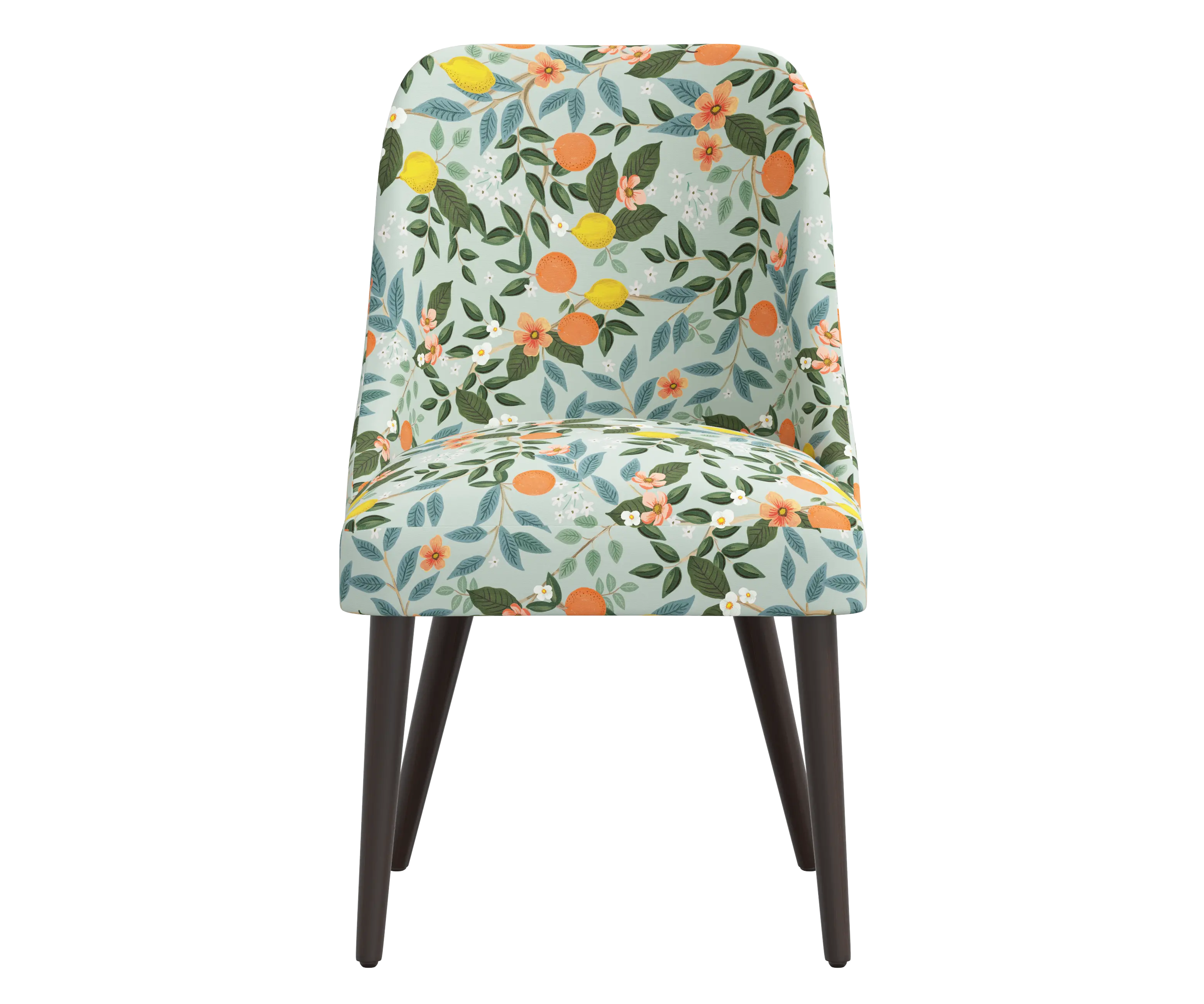 RPC84-6RPCCTGRMNLCB Rifle Paper Co Tara Citrus Grove Mint Dining Chair-4