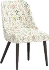 RPC84-6RPCHWTMLTLCB Rifle Paper Co Tara Hawthorn Multi Dining Chair