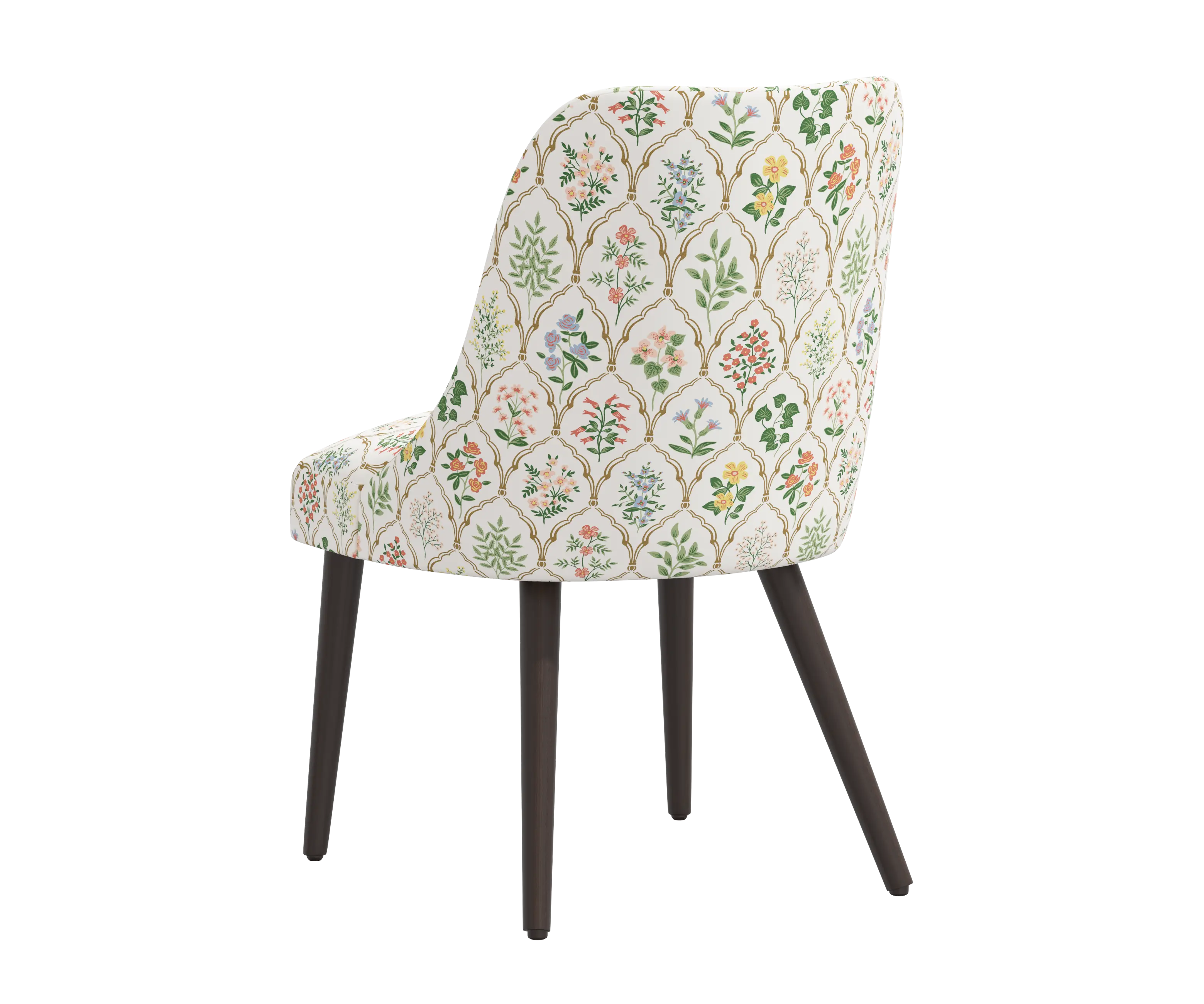 RPC84-6RPCHWTMLTLCB Rifle Paper Co Tara Hawthorn Multi Dining Chair-3