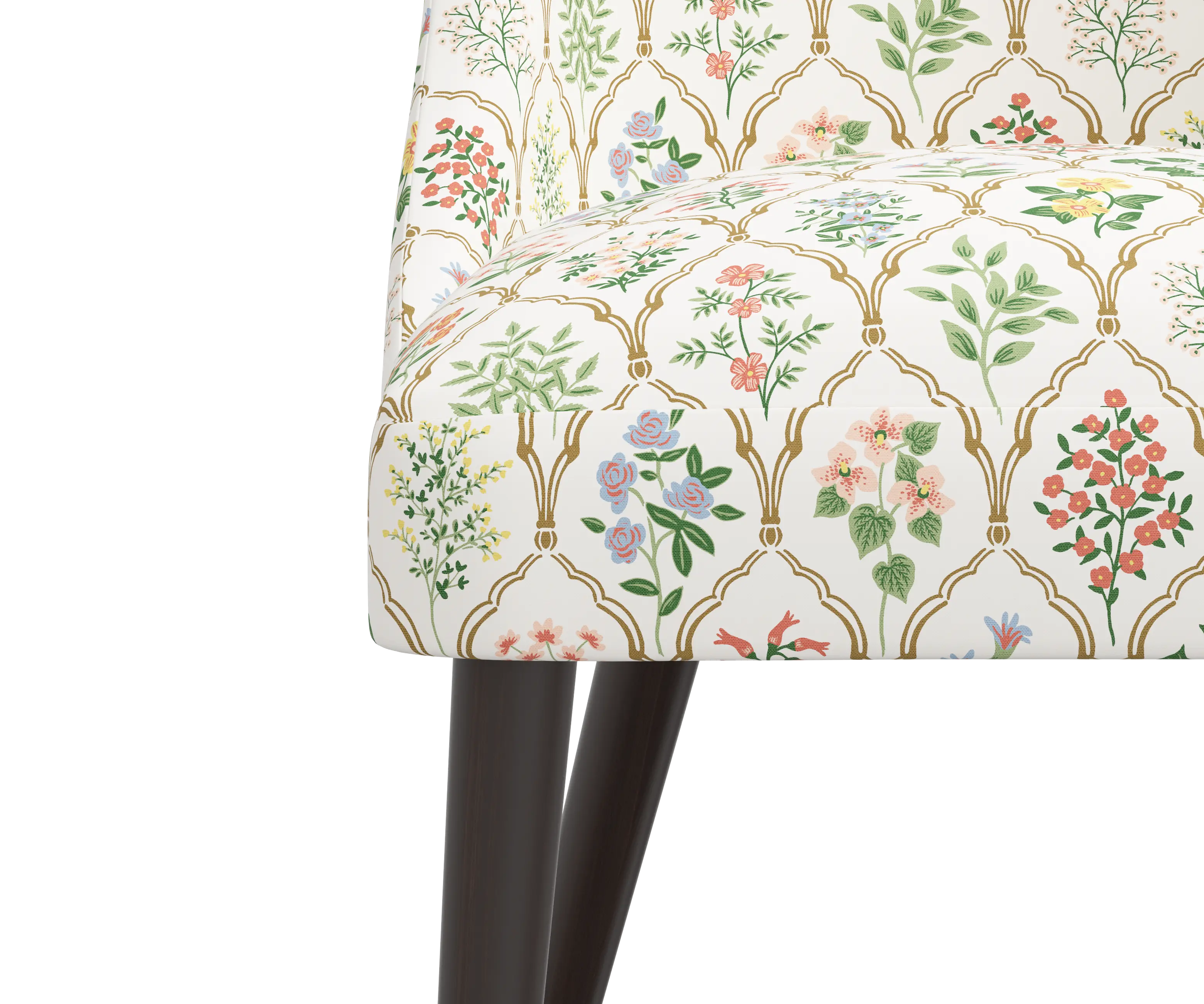 RPC84-6RPCHWTMLTLCB Rifle Paper Co Tara Hawthorn Multi Dining Chair-5