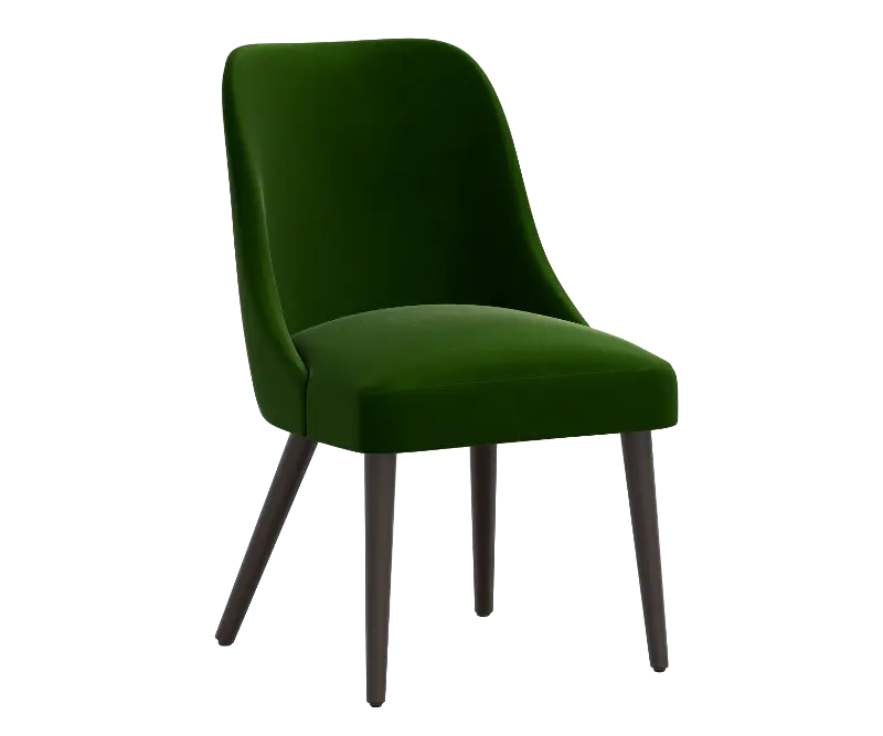 Rifle Paper Co Tara Titan Emerald Dining Chair