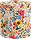 RPC90-2RPCBLSBLSLCB Rifle Paper Co Billie Blossom Blush Round Ottoman