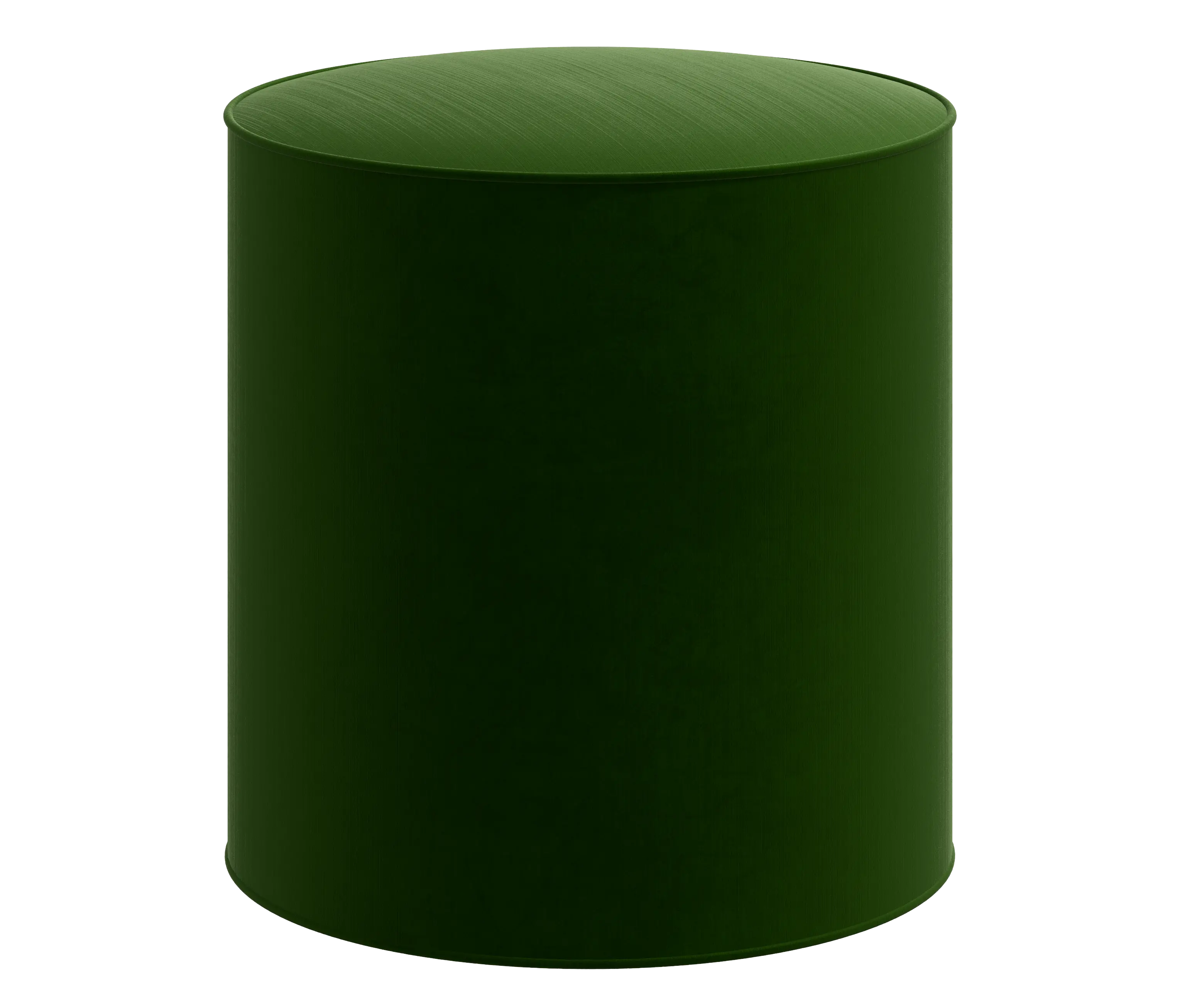 RPC90-2TTNEMR Rifle Paper Co Billie Titan Emerald Round Ottoman-1