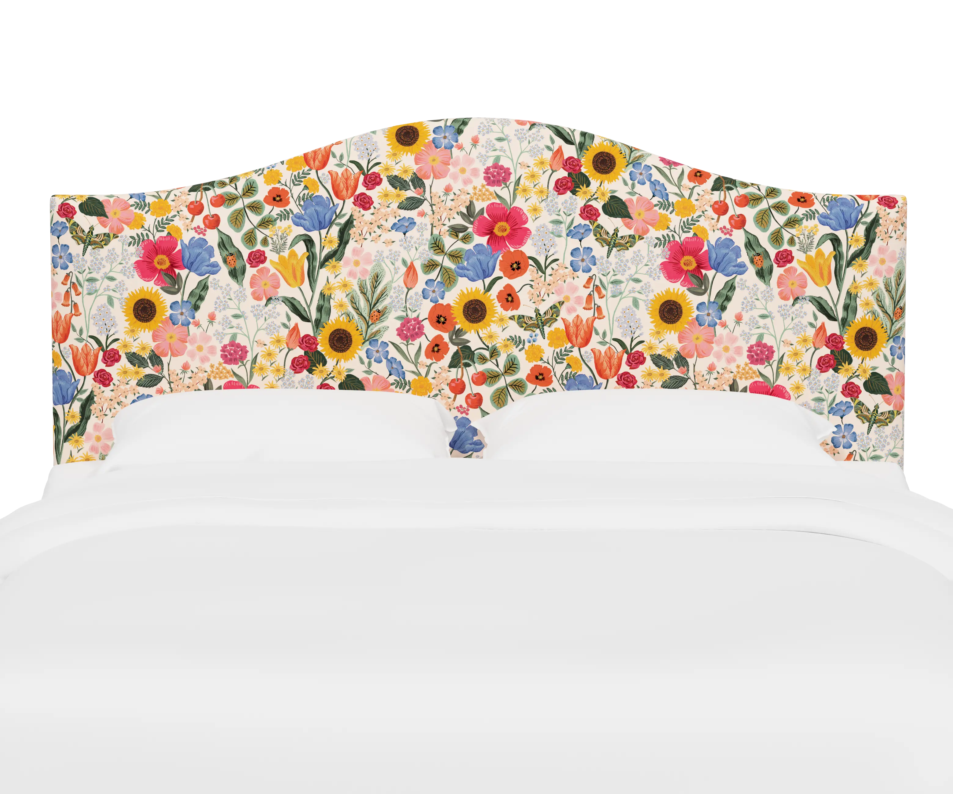RPC912QRPCBLSBLSLCB Rifle Paper Co Kenmore Blossom Blush Queen Headboard-1