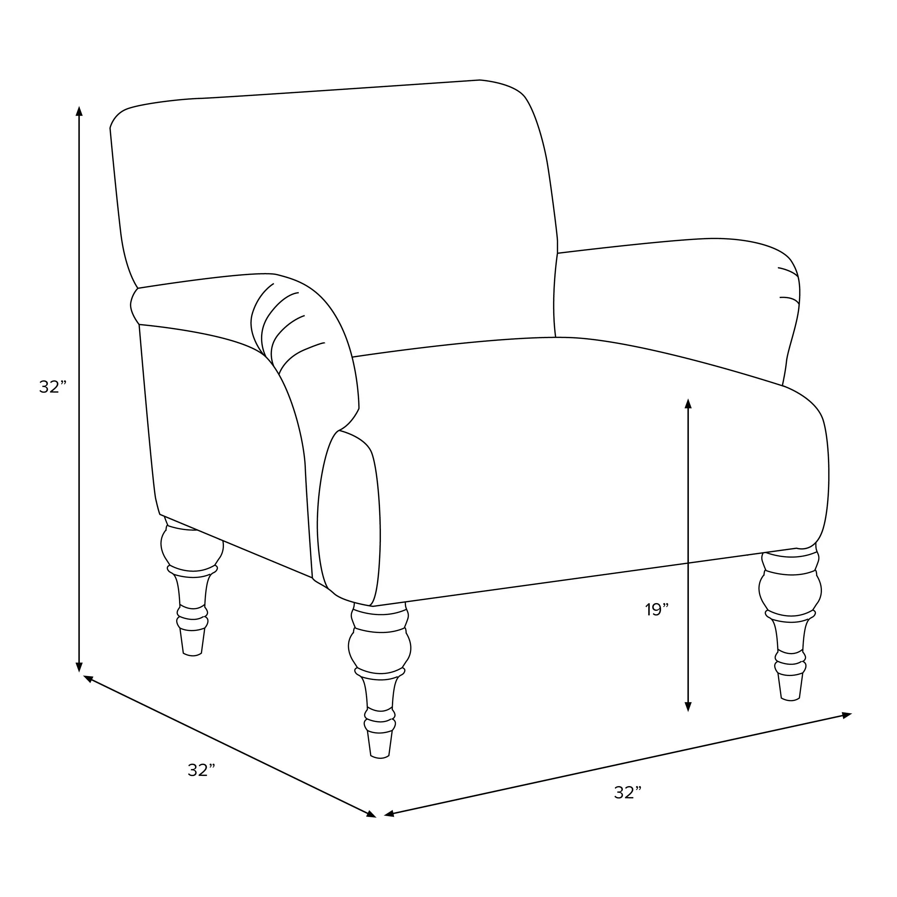RPC9405NATRPCBLSBLSLCB Rifle Paper Co Bristol Blossom Blush Accent Chair-6