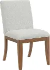 Beckton Light Walnut Upholstered Dining Chair