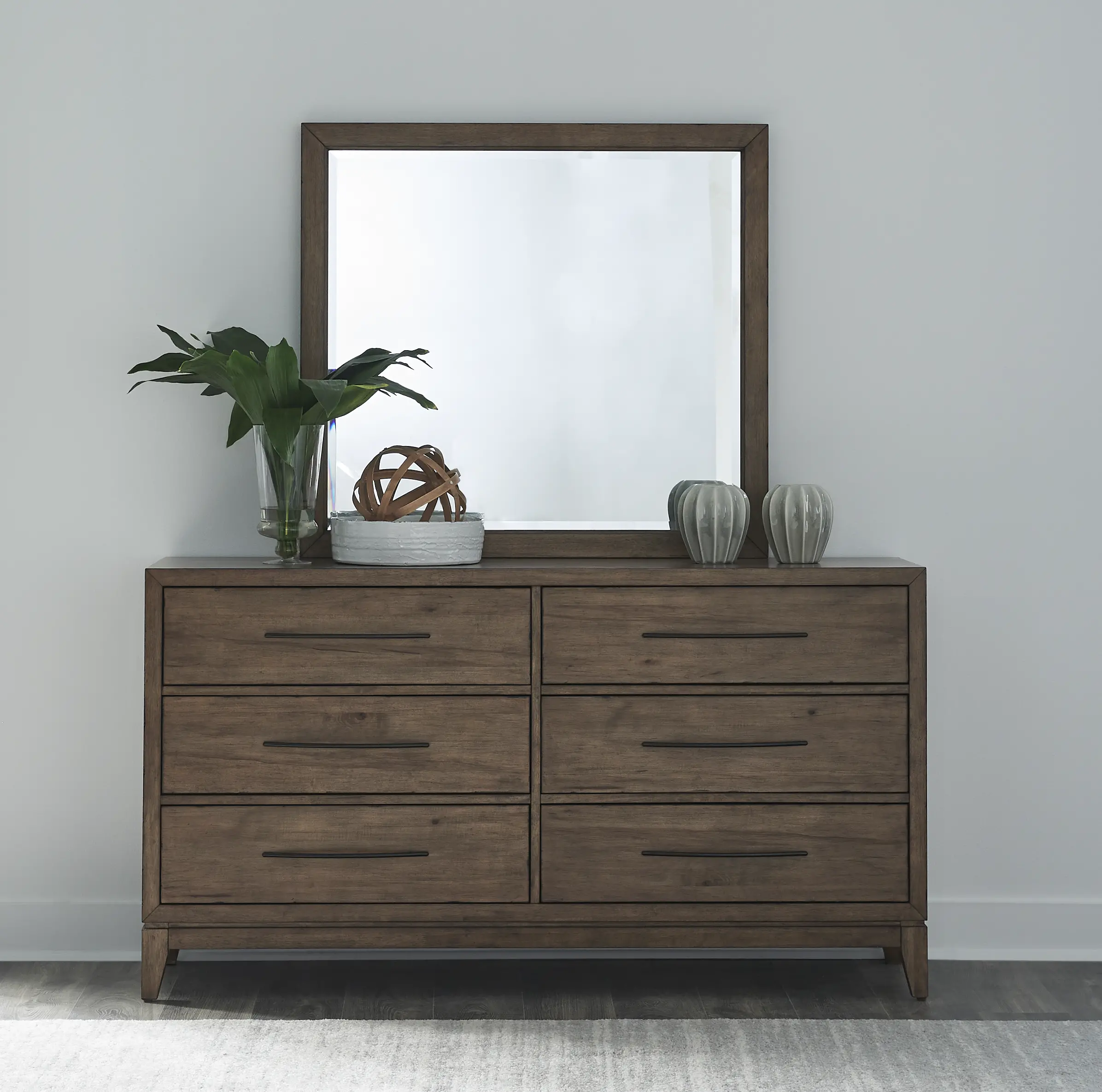936-BR31 Shaker Lakes Brown Dresser-1