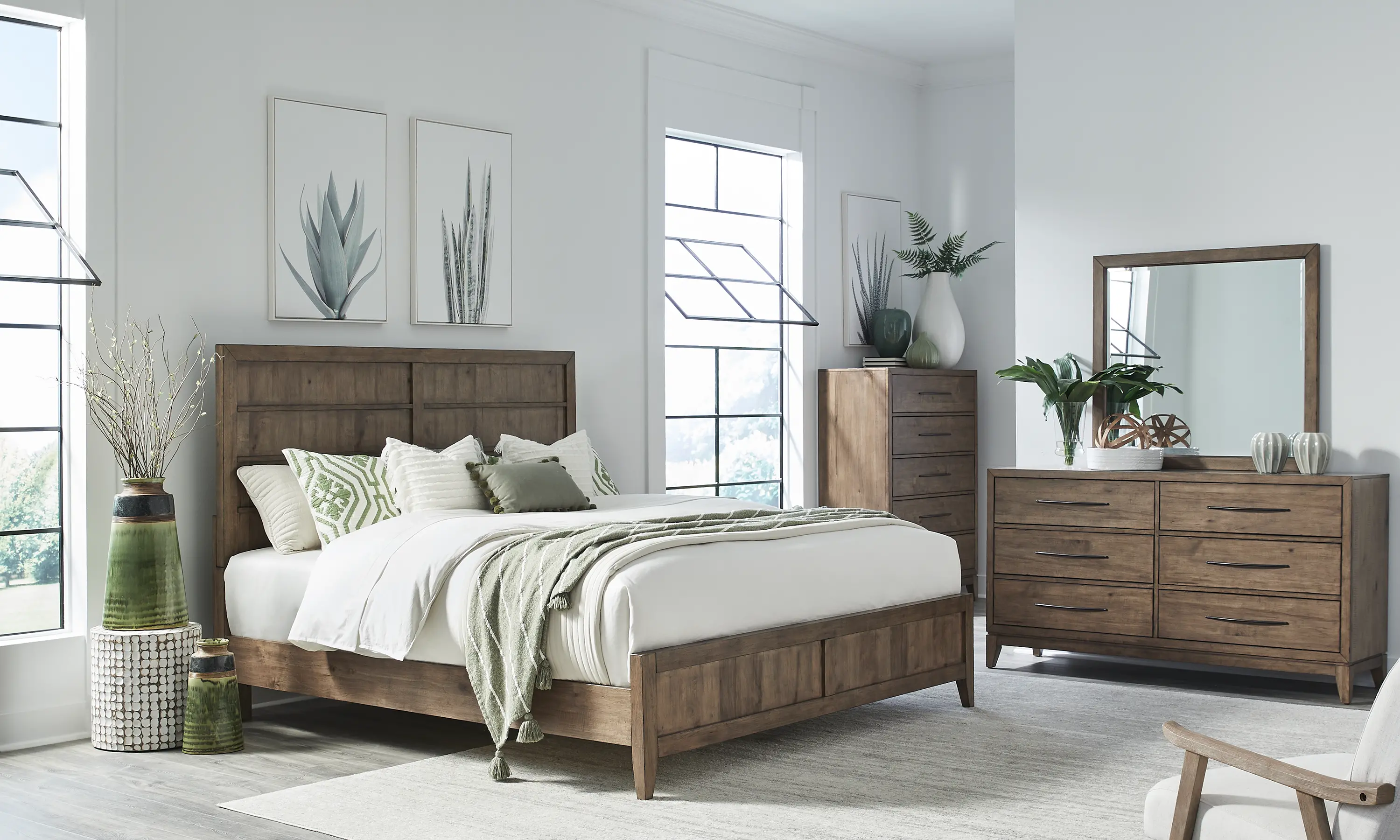 936-BR31 Shaker Lakes Brown Dresser-3