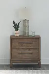936-BR61 Shaker Lakes Brown Nightstand
