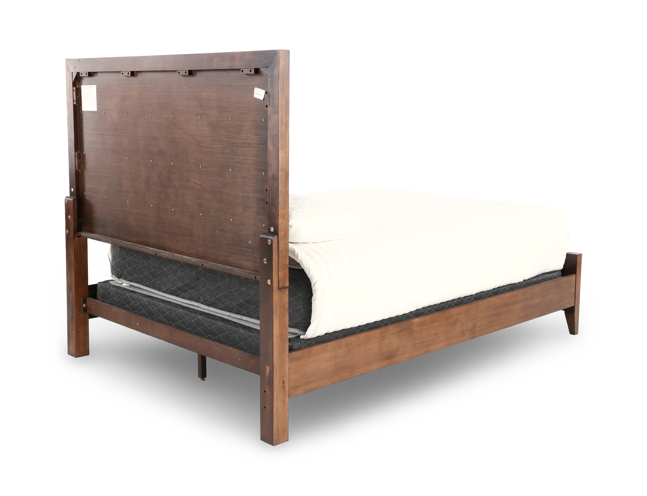 936-BED5/0 Shaker Lakes Harvest Brown Queen Bed-6