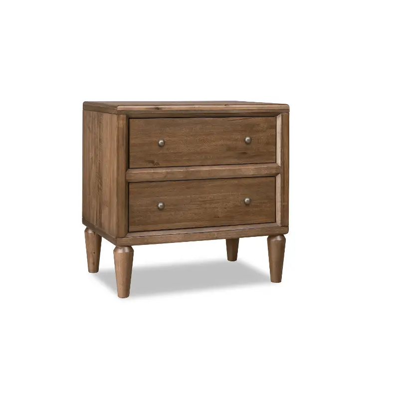 Langley Autumn Brown 2-Drawer Nightstand