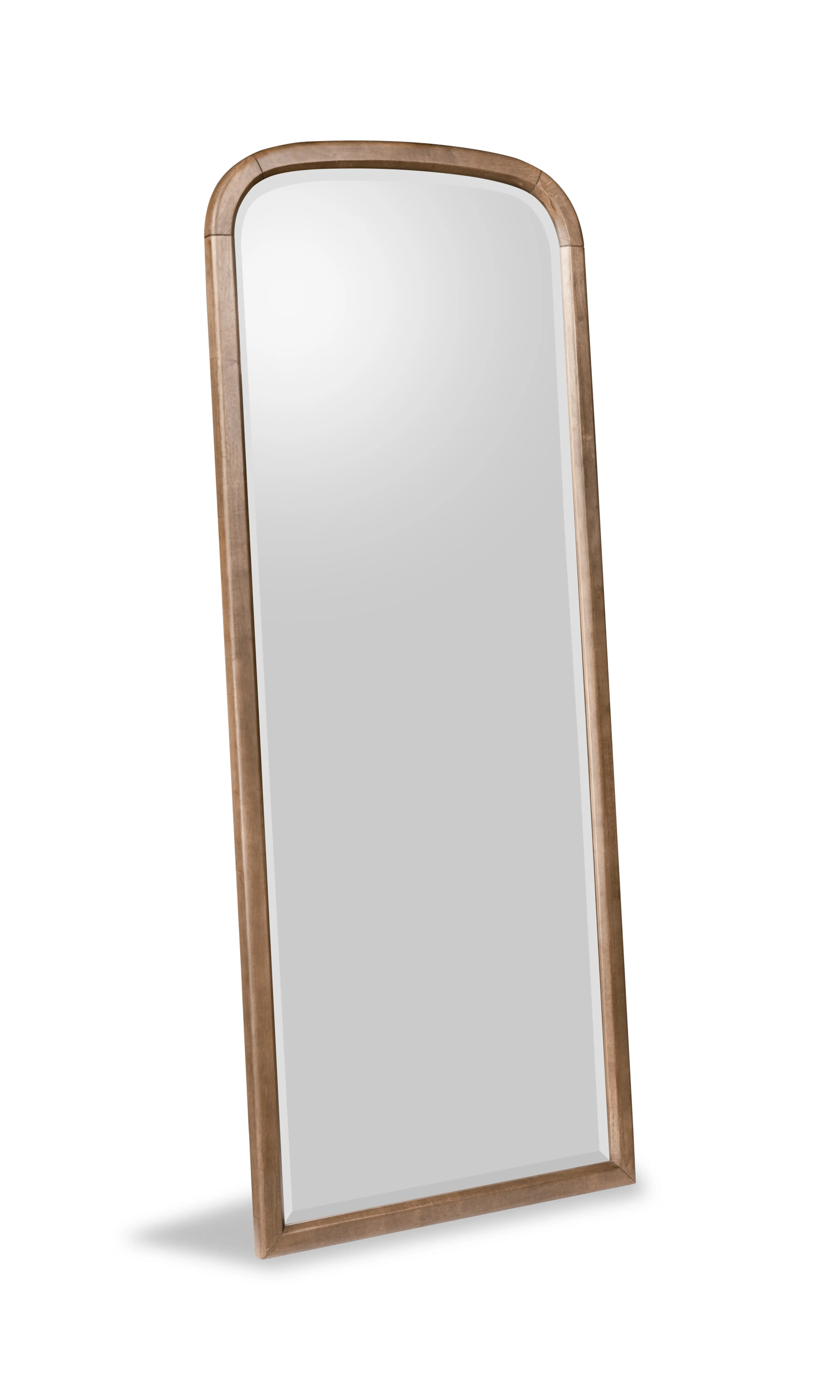 Langley Autumn Brown Floor Mirror-1