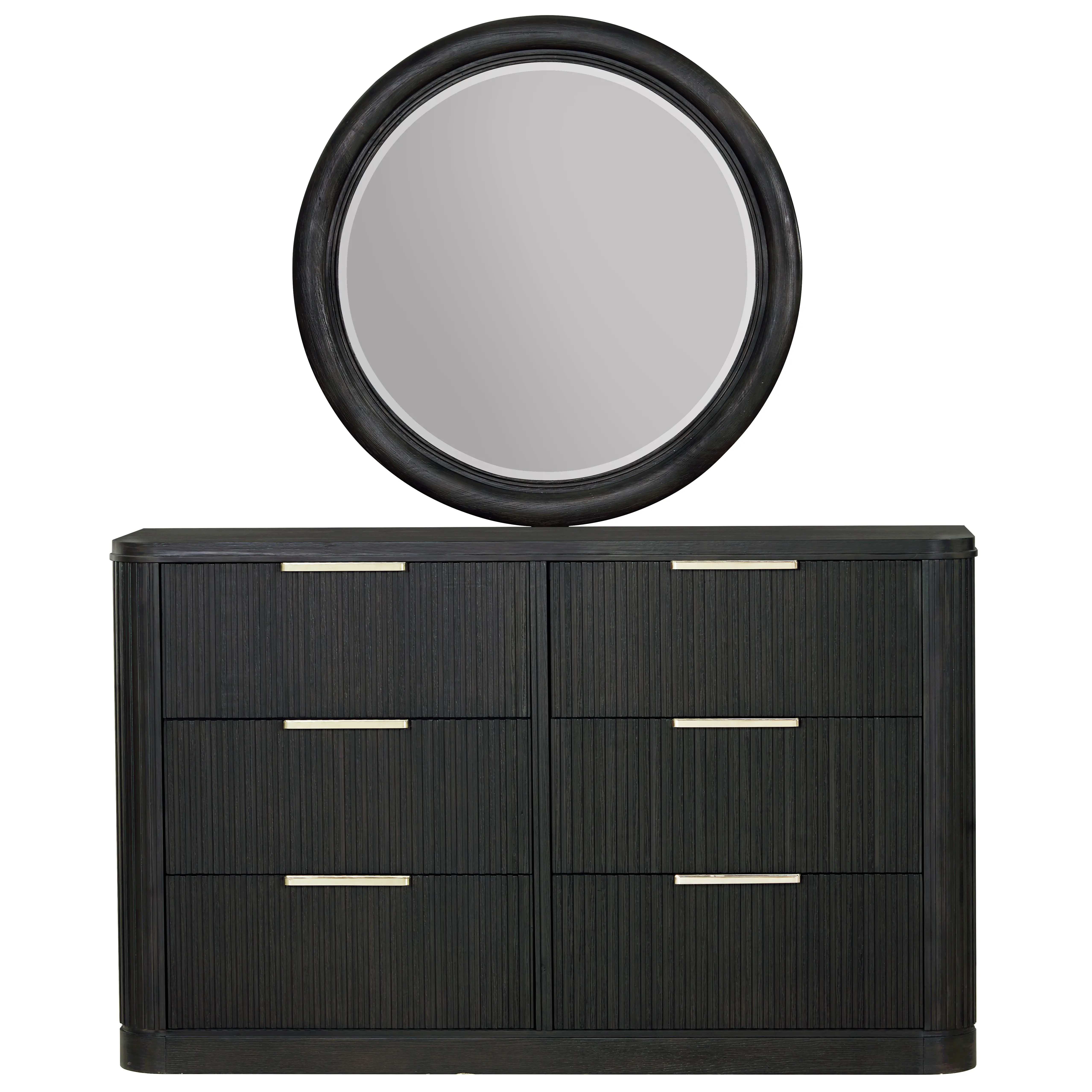 Genevieve Chocolate Brown Mirror-1